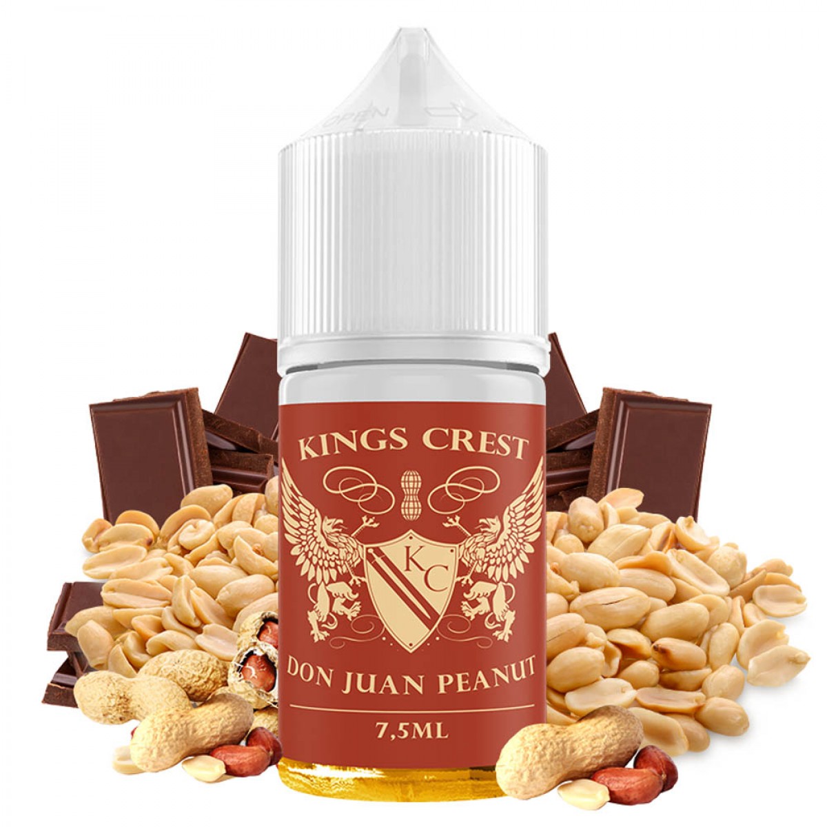 Kings Crest Don Juan Peanut 7.5ml/30ml Flavorshot Kings Crest Don Juan Peanut 7.5ml/30ml Flavorshot